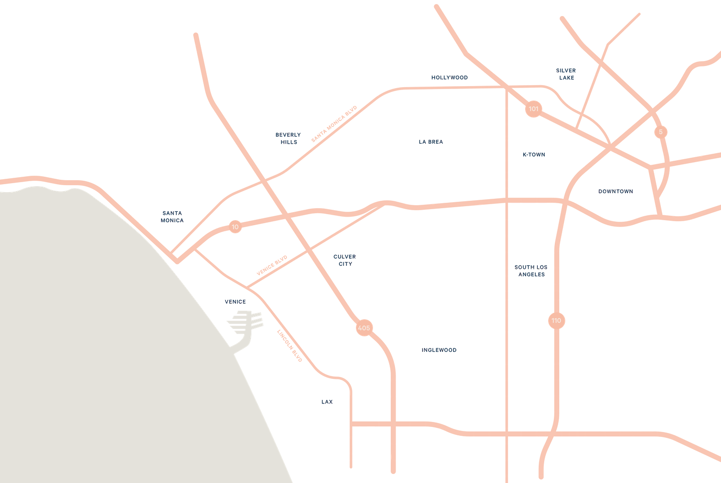 Los Angeles Map